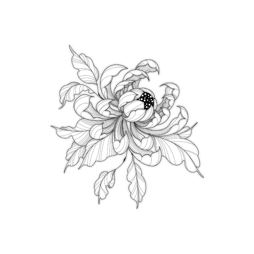 Ashana Ink tattoo flower Ashana Ink tattoo flower